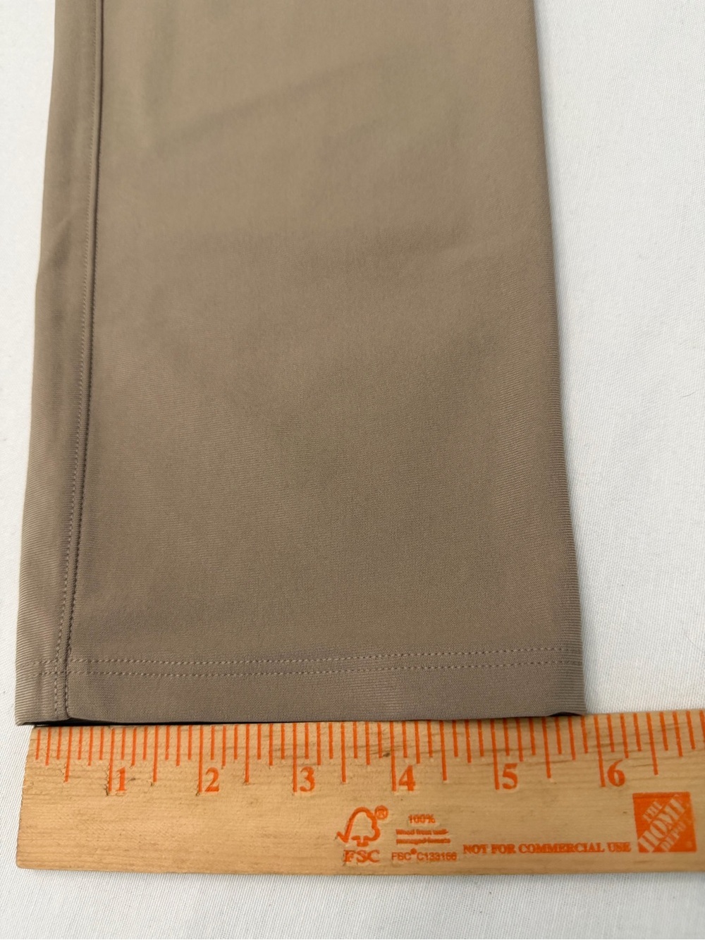 Lululemon ABC Warpstreme Slim-Fit Pull-On Pant Tan Men's Size SP LM5B44S - Picture 7 of 7